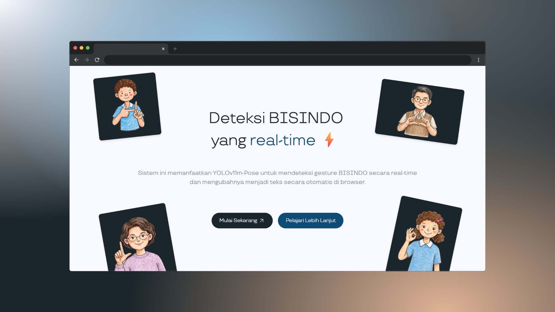 Real-Time BISINDO Detection